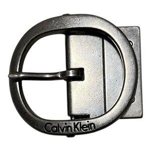 Calvin Klein Silver Belt Buckle